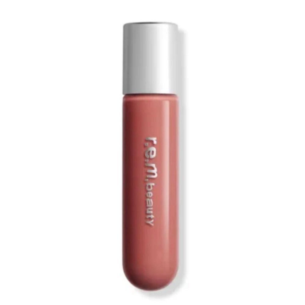 R.E.M. Beauty -NWT -On Your Collar Plumping Lip Gloss in "Scrunchie" Full Size